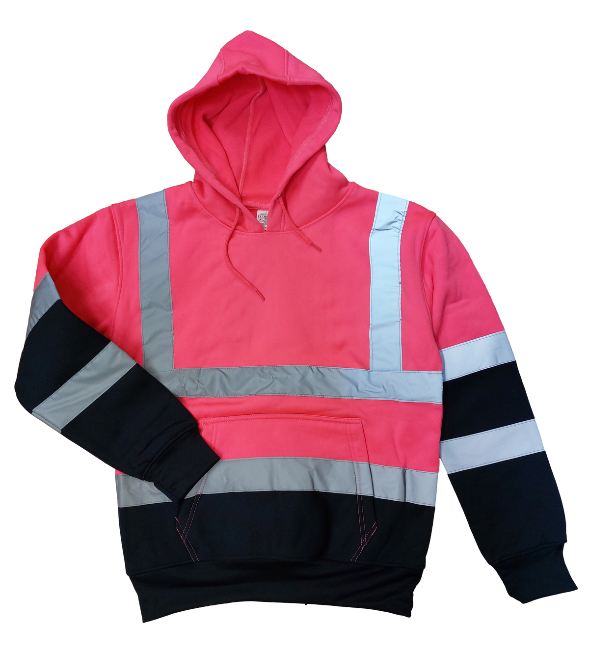 Pink Hi Vis Hoody - SuperStuff Workwear