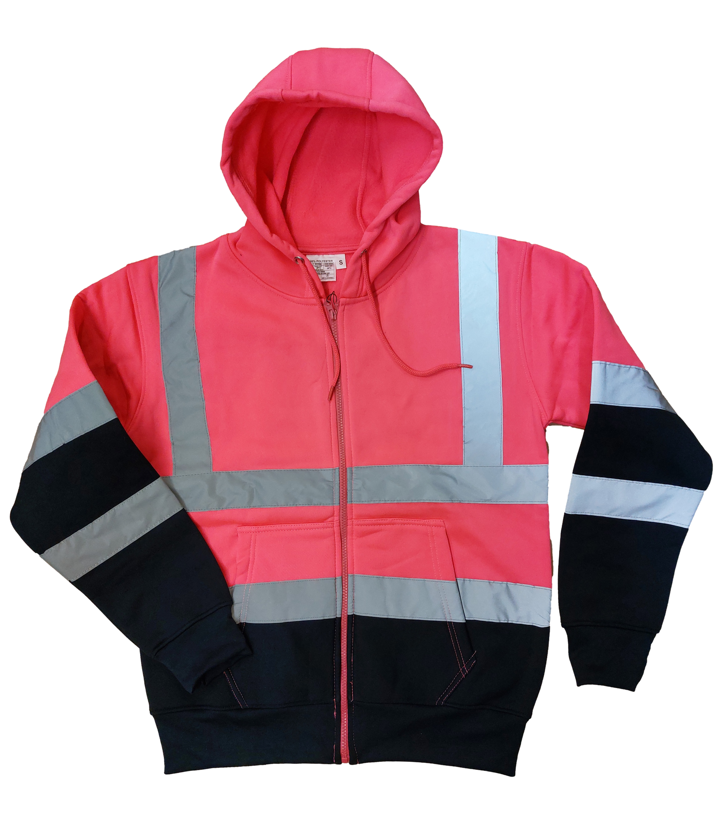 Pink Hi Vis Zipper