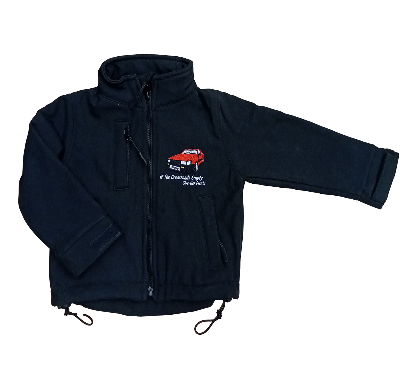 Kids Car Softshell Jacket