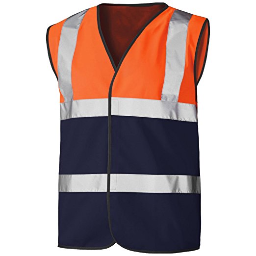 Two Tone Hi Vis Vest EN ISO 20471 - SuperStuff Workwear