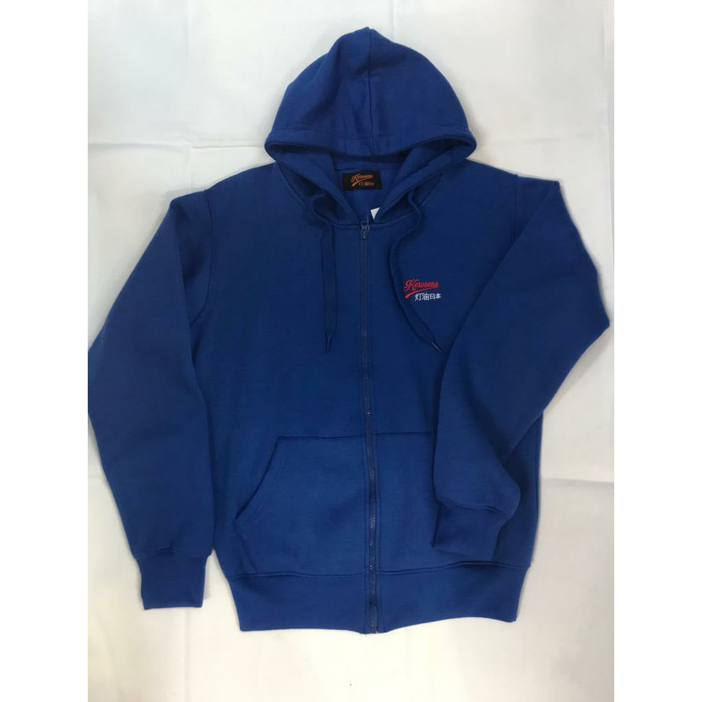 Kerosene Classic Hoodie 2XL-6XL - Navy - Detail View - SuperStuff Workwear