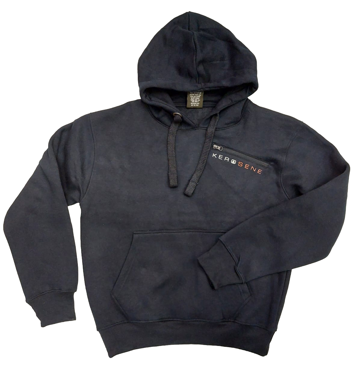 Kerosene Hoodie - Black - Side View - SuperStuff Workwear