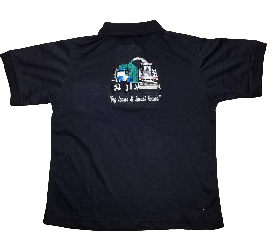 Kids farm Polo - Back View - SuperStuff Workwear