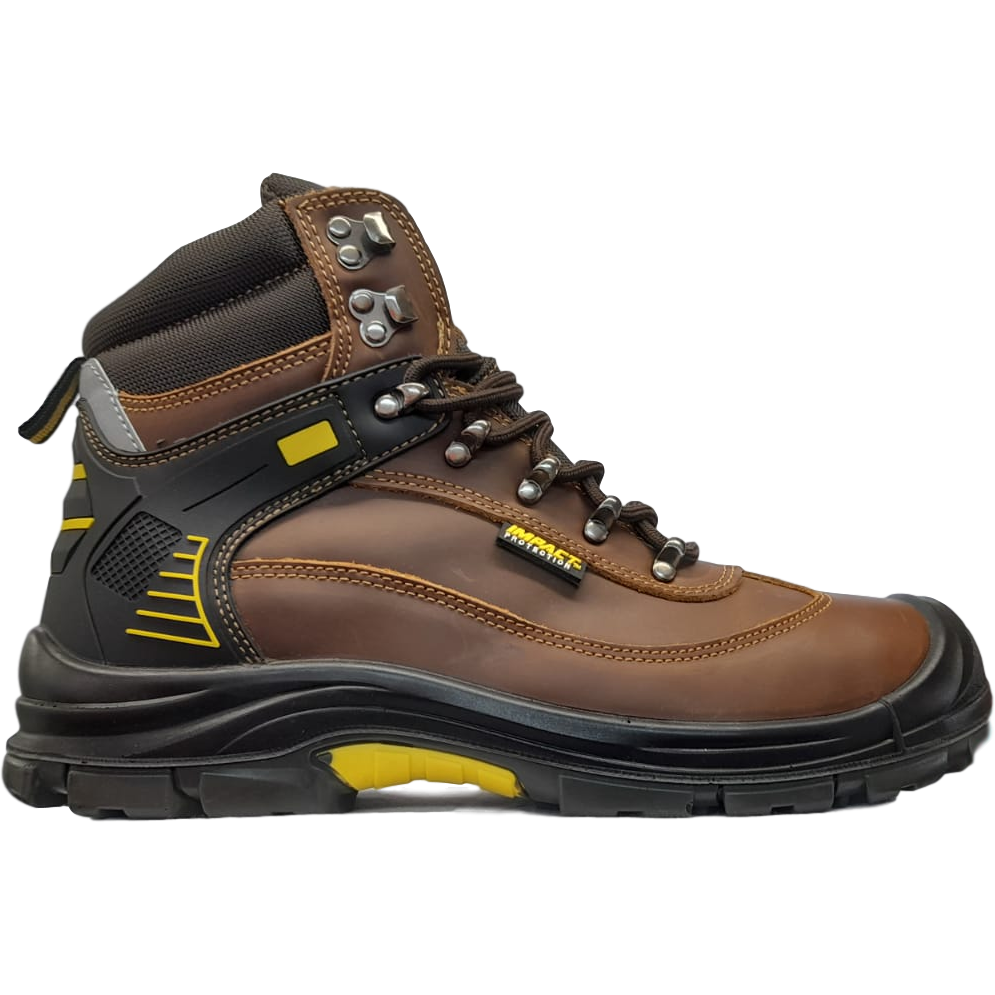 I0010 Laced Dealer Safety Boot - Detail View - SuperStuff Workwear