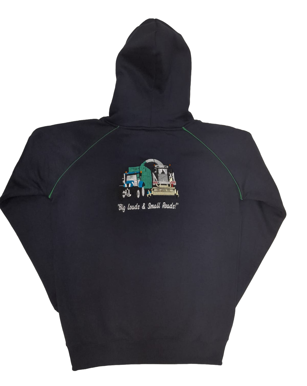 Combine Harvester Hoodie - Back View - SuperStuff Workwear