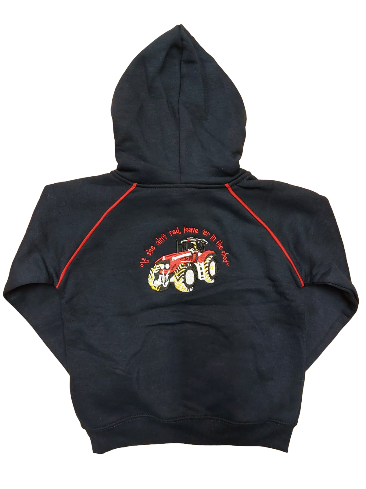 Kids Red Tractor Zipper