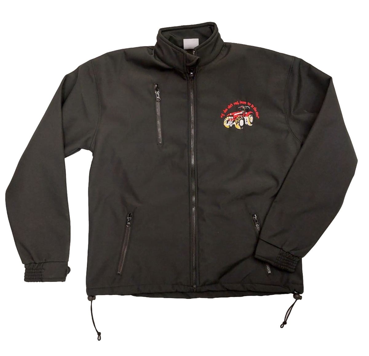 Red Tractor Embroidered Adults Softshell Jacket