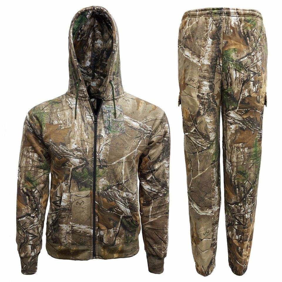 Kids Camouflage Hoodie and Bottom Suit - SuperStuff Workwear