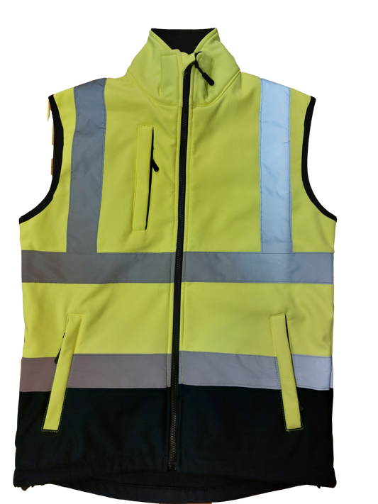 Kids Hi Vis Bodywarmer - SuperStuff Workwear