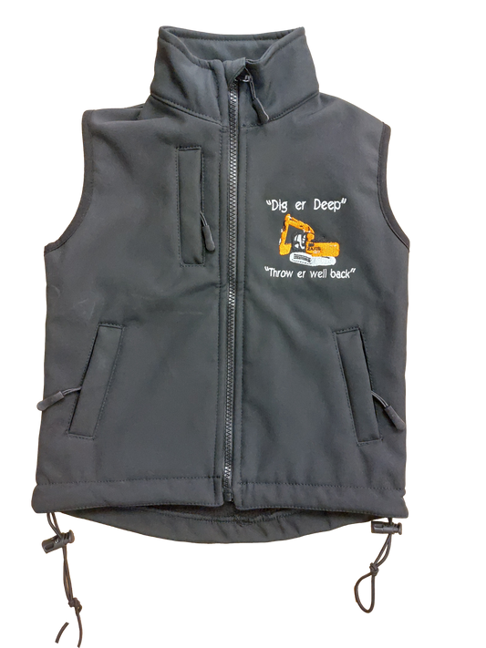 Kids Digger Softshell Bodywarmer