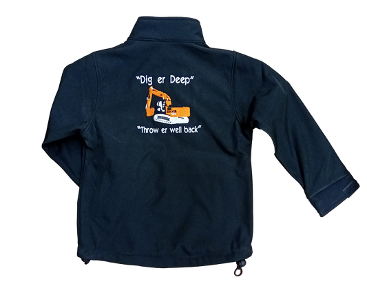 Kids Digger Softshell Jacket - SuperStuff Workwear