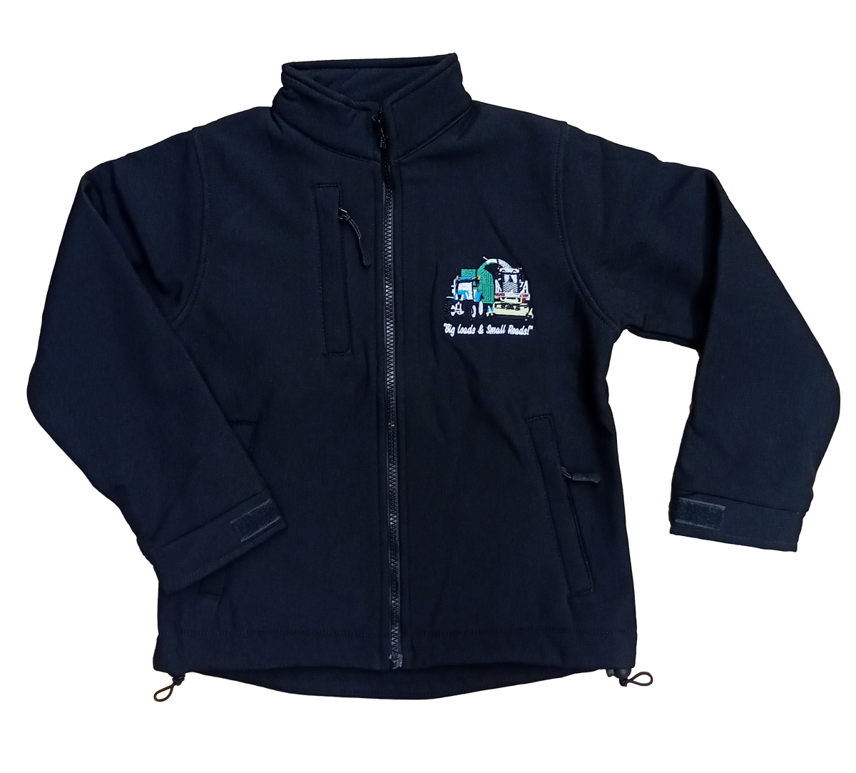 Kids Harvester Softshell Jacket - Back View - SuperStuff Workwear