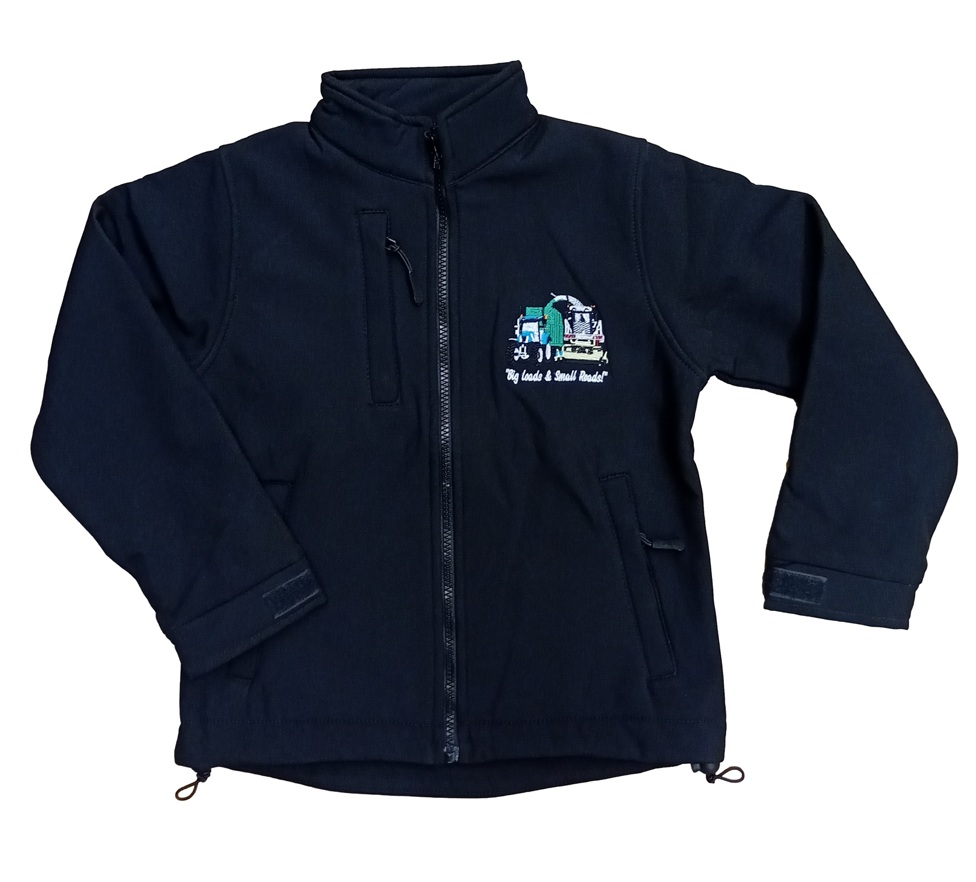 Kids Harvester Softshell Jacket - Back View - SuperStuff Workwear