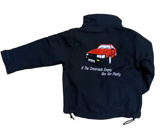 Kids Car Softshell Jacket