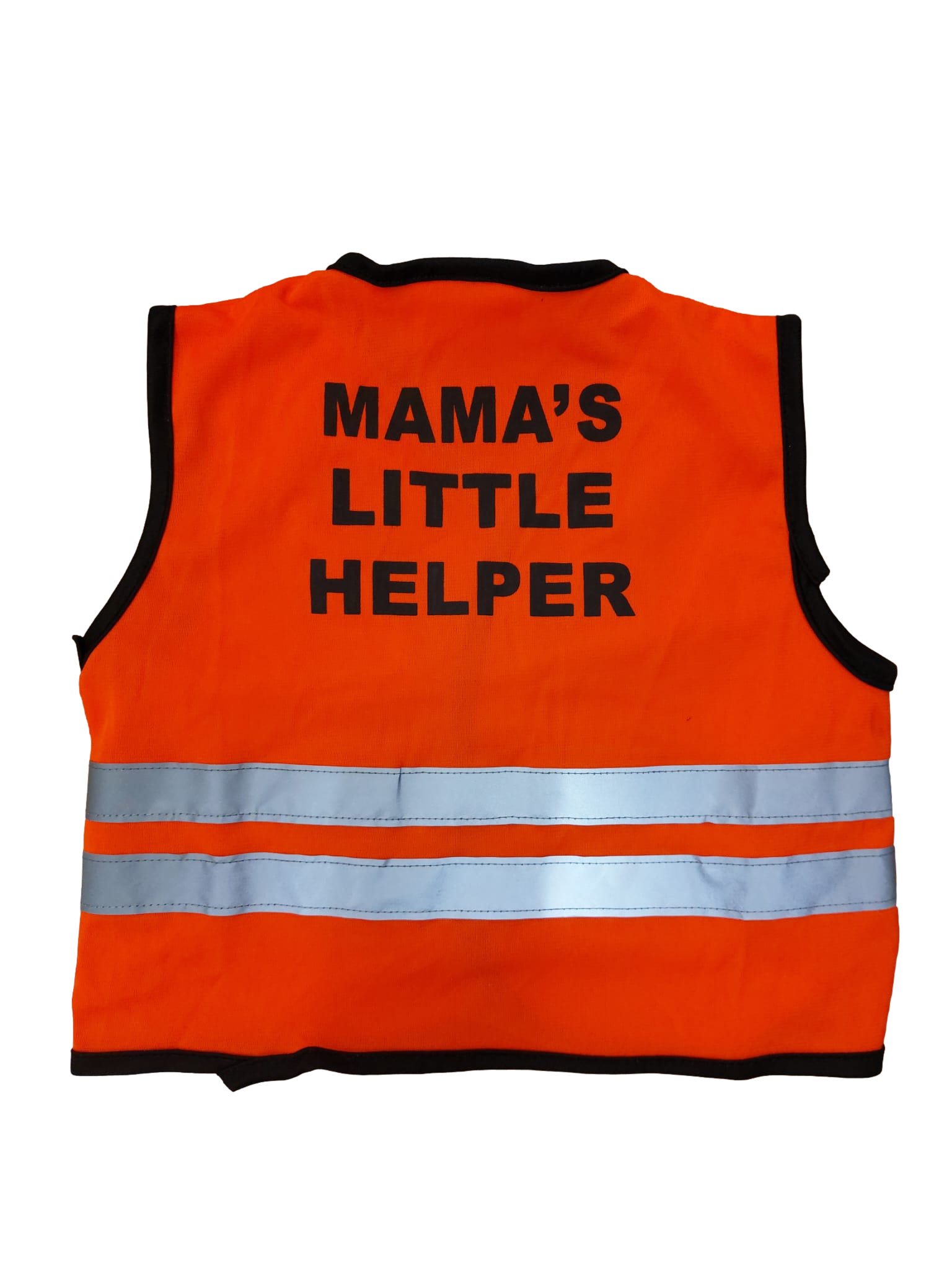 Kids Mama's Little Helper Vest - Pink - Back View - SuperStuff Workwear