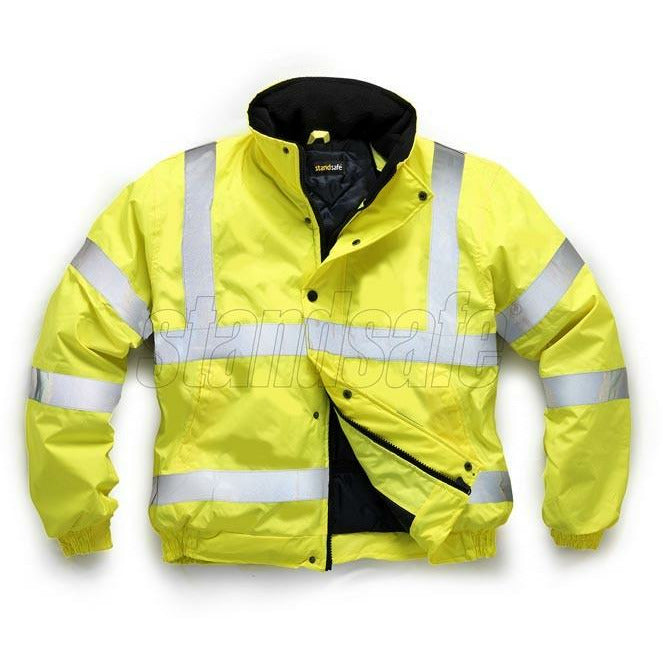 Orange Storm Flex PU Bomber Jacket EN ISO 20471 GO/RT 3279/RIS-3279-TOM - SuperStuff Workwear