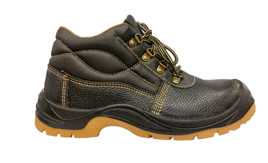 Kerosene Safety steel Toe Cap Boots Brown