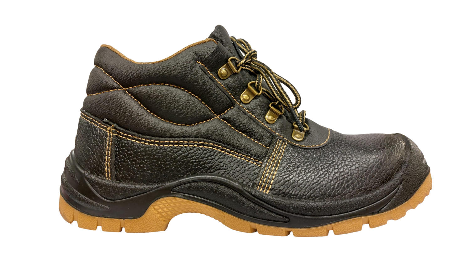 Kerosene Safety steel Toe Cap Boots Brown