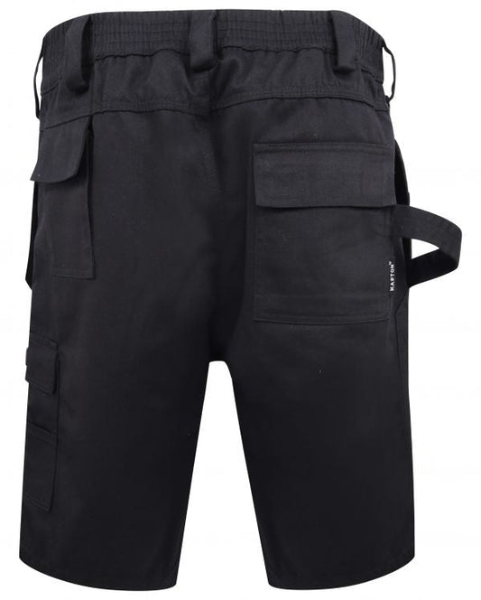 Kapton Work Shorts - Black/Grey - SuperStuff Workwear