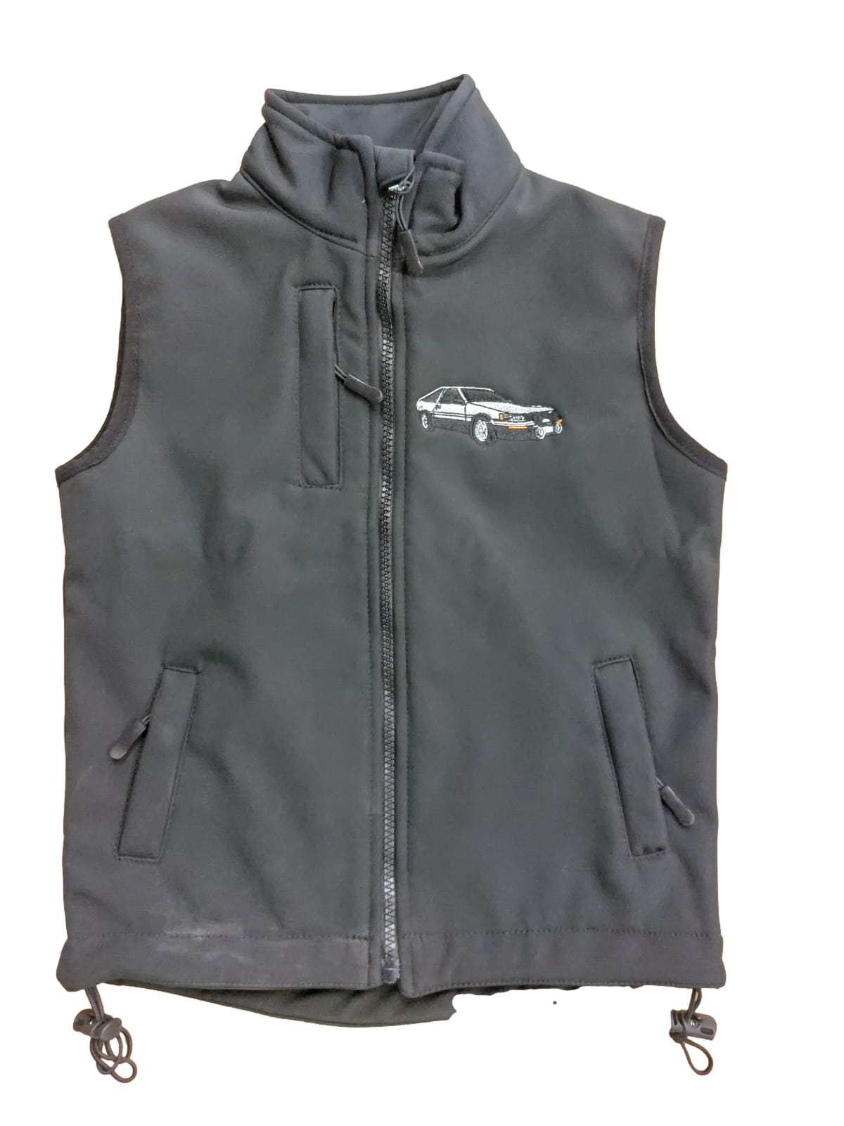 Mens Car Softshell Bodywarmer - Back View - SuperStuff Workwear