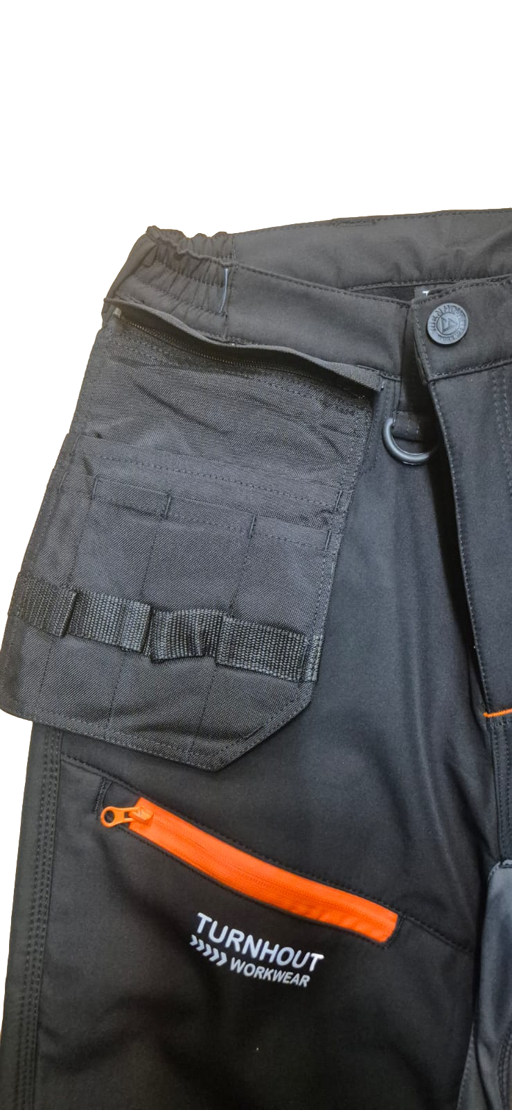 Turnhout Softshell Trouser - Close Up - SuperStuff Workwear
