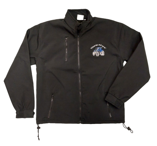 Blue Tractor Embroidered Adults Softshell Jacket - SuperStuff Workwear