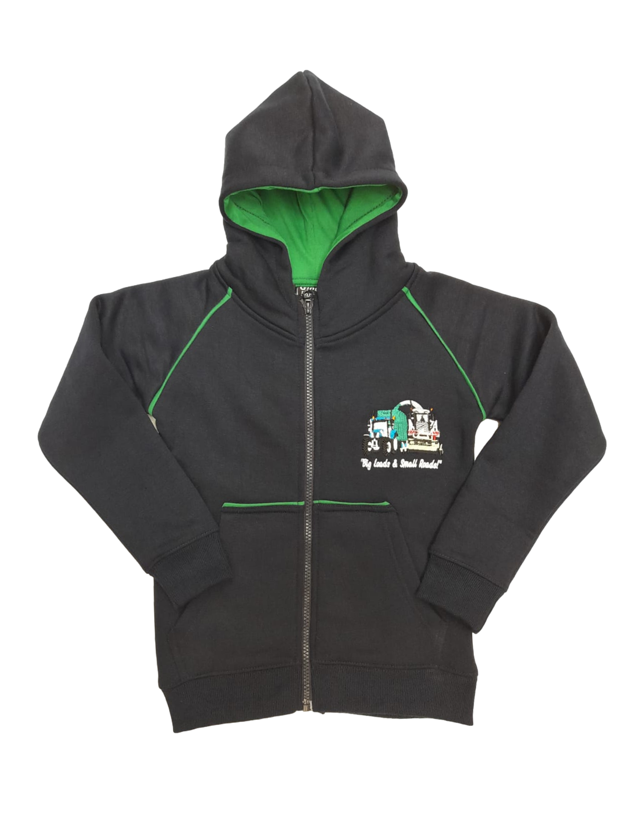 Kids Combine Harvester Zipper