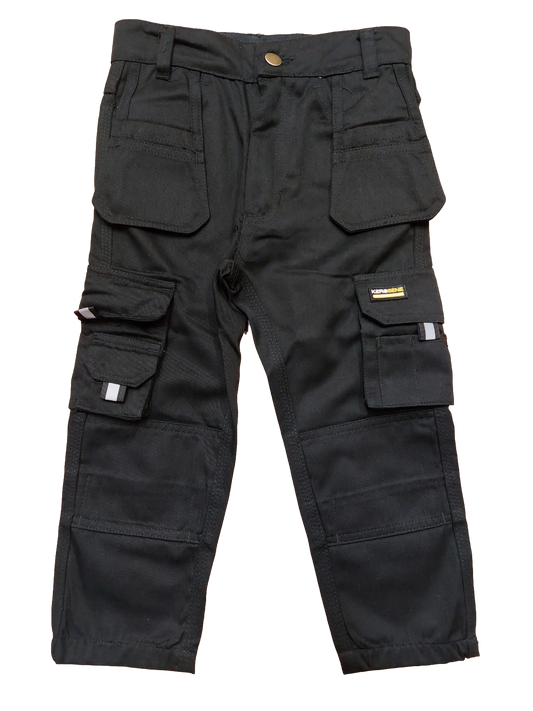 kerosene Pro Work Junior Trouser Black