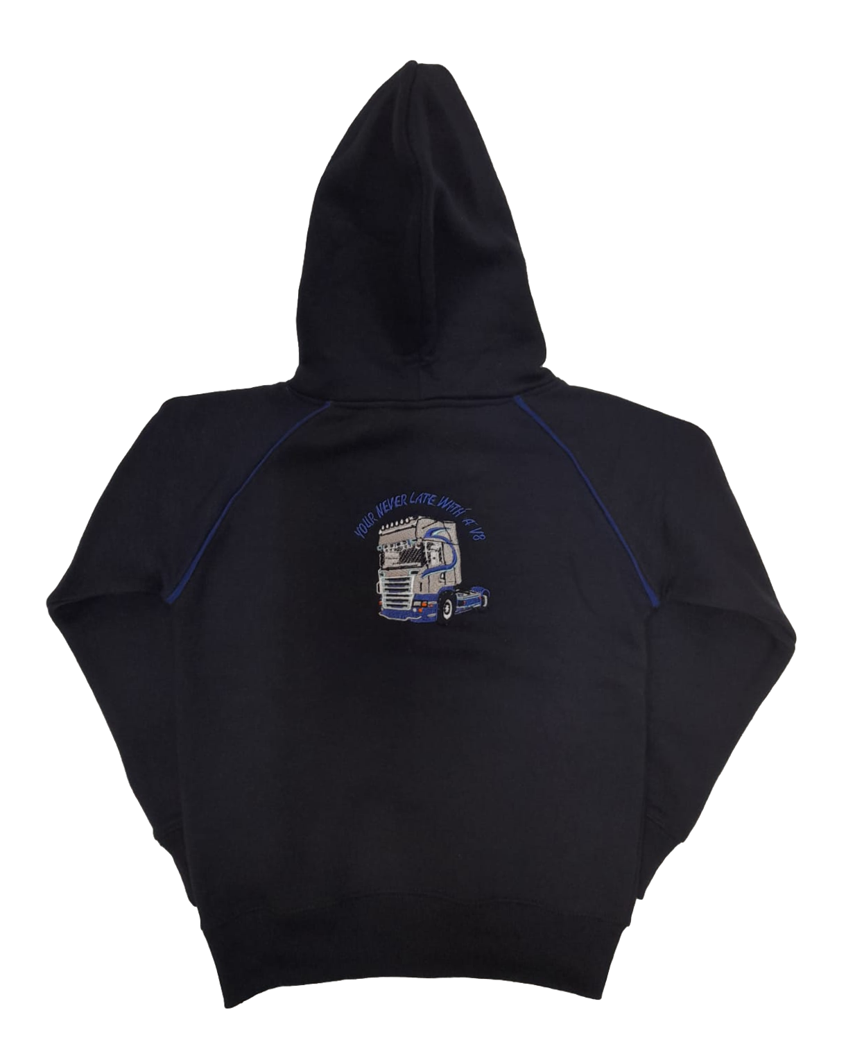 Kids Blue Lorry Hoodie