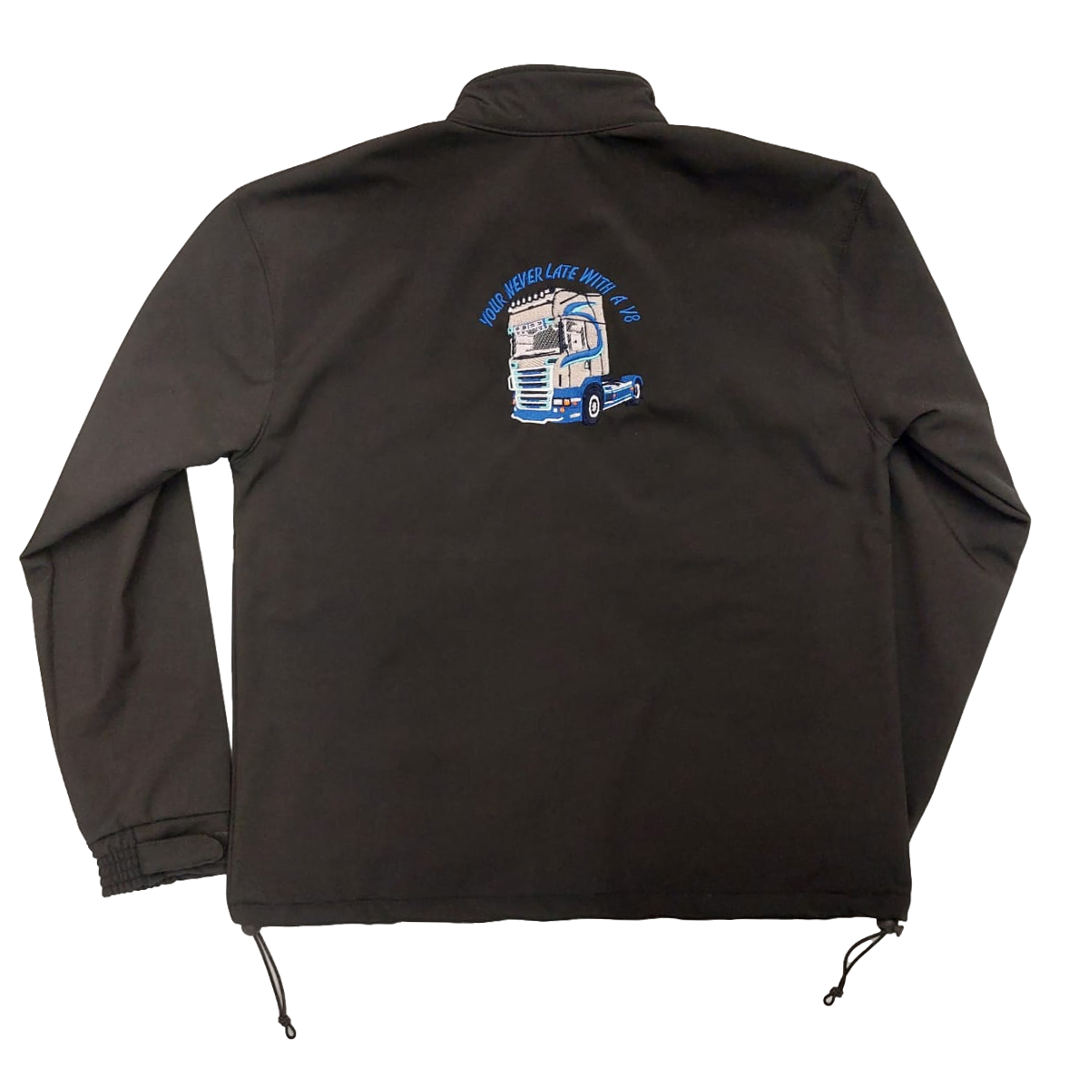 Lorry Embroidered Adults Softshell Jacket