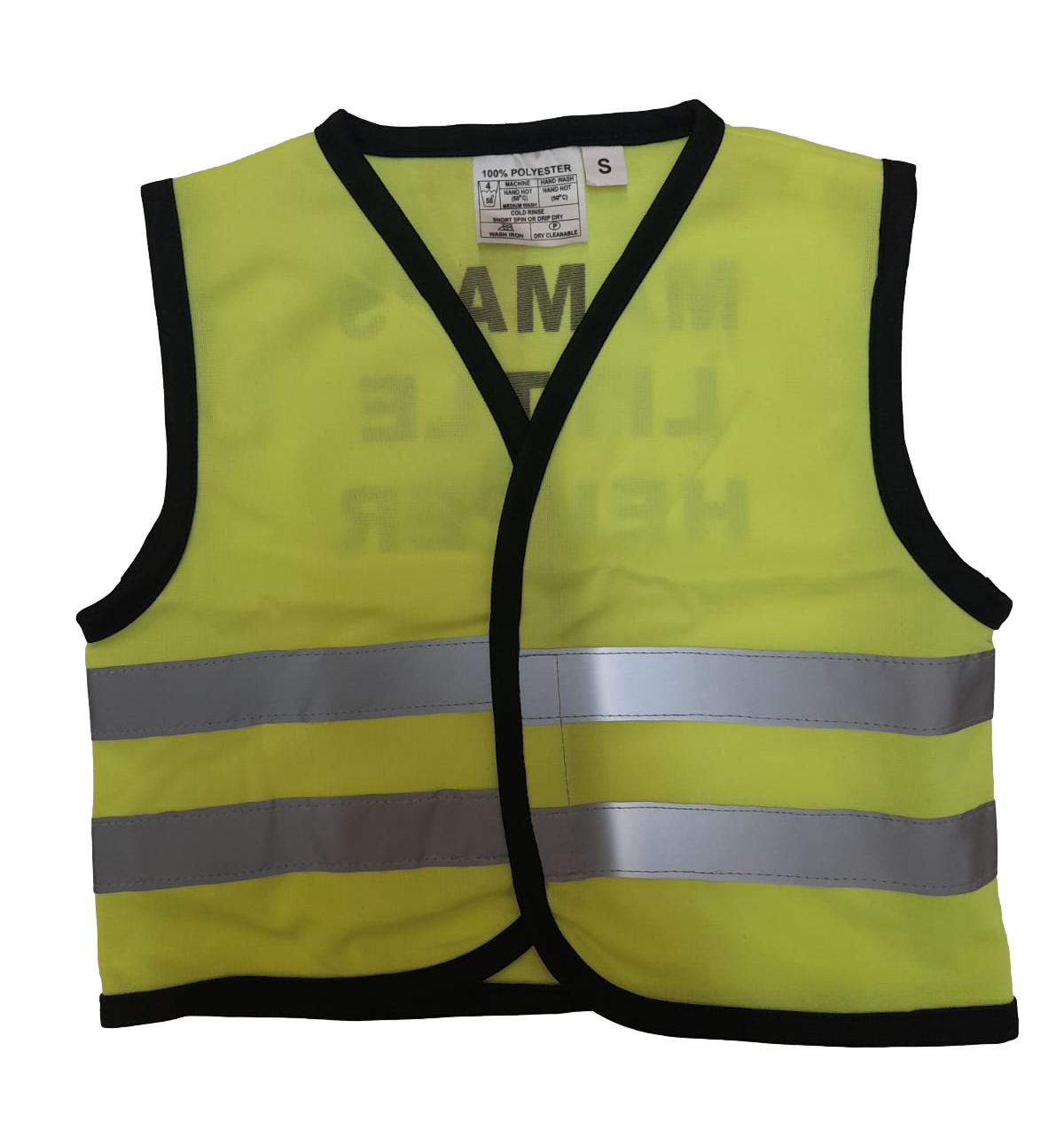 Kids Mama's Little Helper Vest - Pink - Side View - SuperStuff Workwear