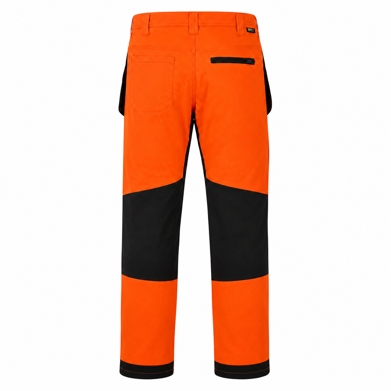 Yellow/Navy Flourescent Softshell Stretch Work Trousers
