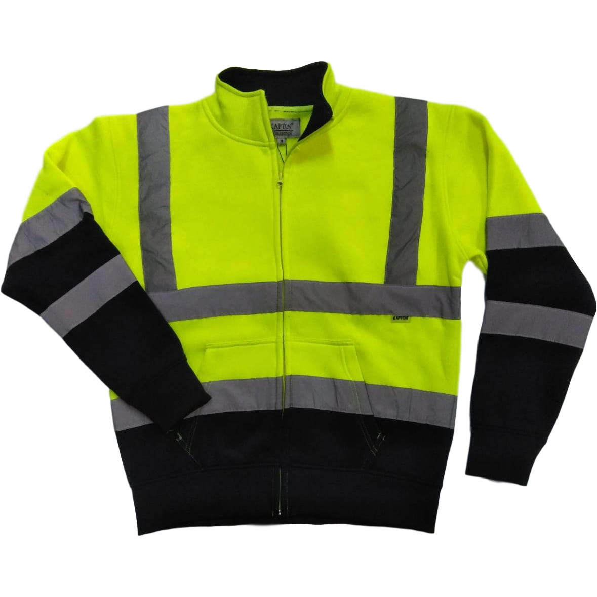 Hi Vis Two Tone Zippper without hood